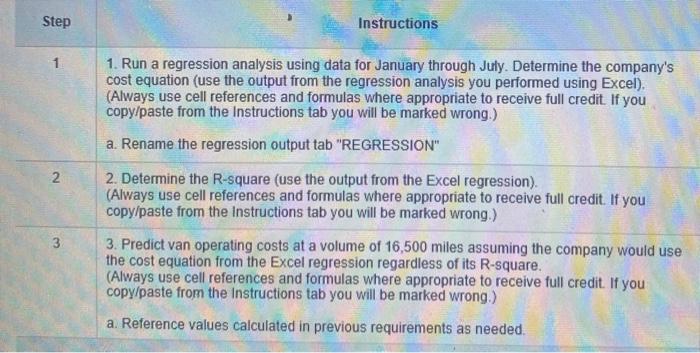 H 1 Cost Behavior 2 Regression Analysis 3 Melody Leigh, owner of