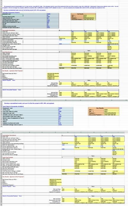 costs per unit, and number of units sold. 05 Set these variables'