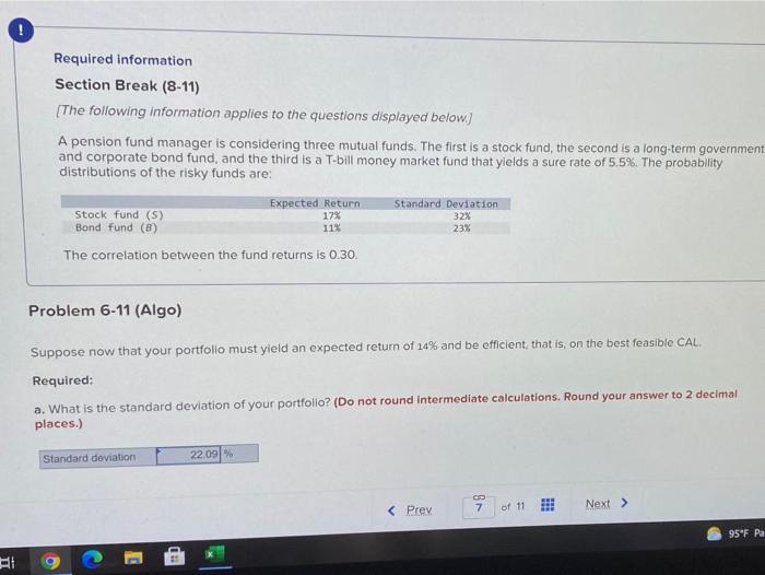  please answer Required information Section Break (8-11) [The following information applies