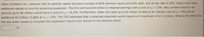 and its WACC is 10%. What is the project's IRR? Round your