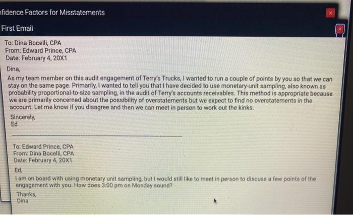 size. Enter in the table below the proper amounts as given or