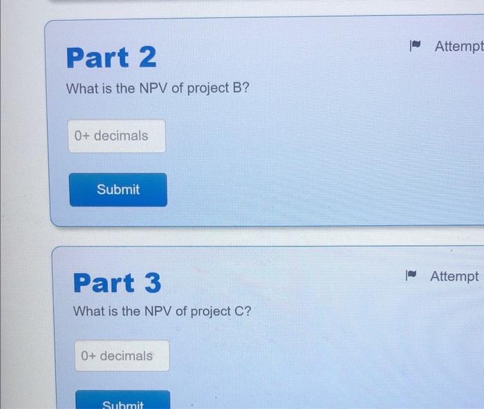 flow cash flow in 1 year -8,900 10,680 B 4,200 -4,000 -6,800