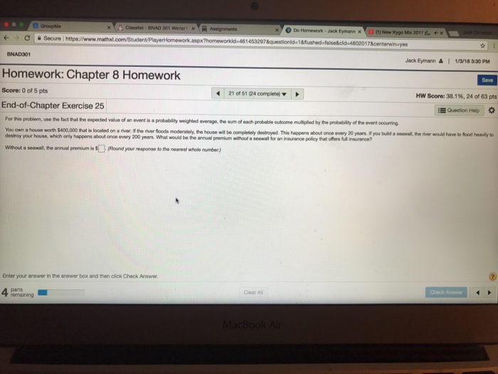  NAD 301 winter- X DO Homework . Jack Eynarn xemNew Kypo