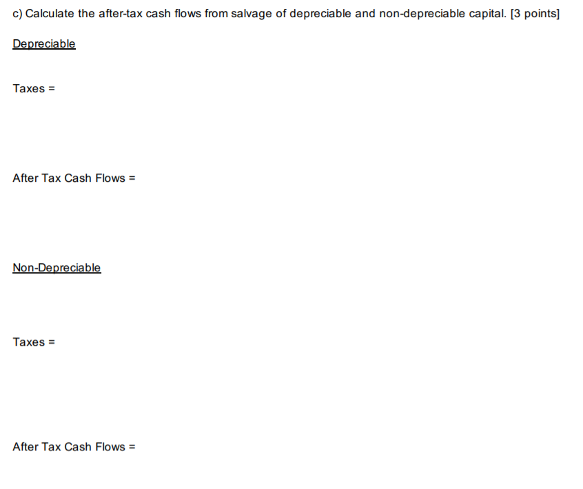 0 500,000 75,000 115,000 2 Salvage Value (FMV) (at the end of