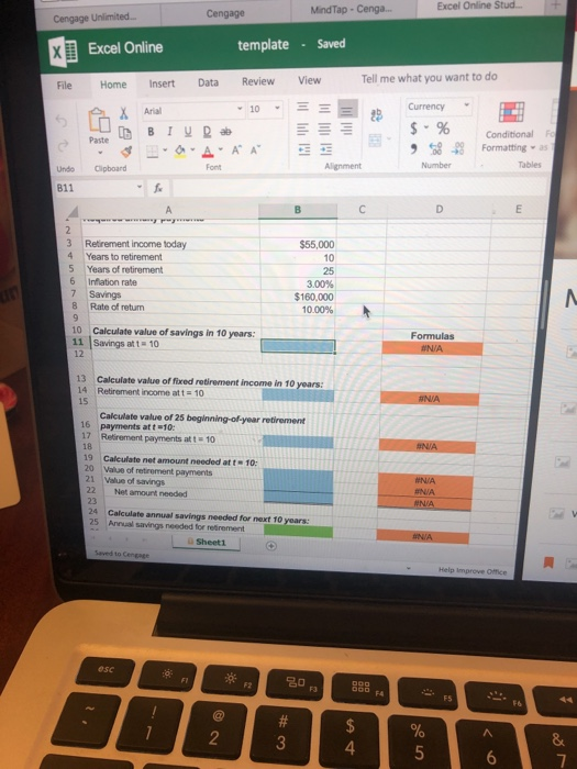 Structured Activity: Required annuity payments Your father is 50 years old and