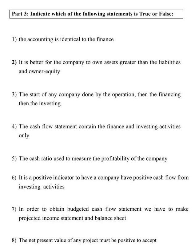 economy to efficiency d) All of the above 2) The financial market