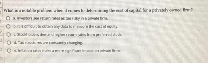  What is a notable problem when it comes to determining the