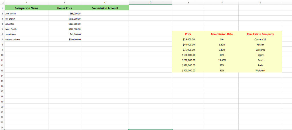 Need help with Excel questions 3-18 on what to do, spreadsheet worksheets