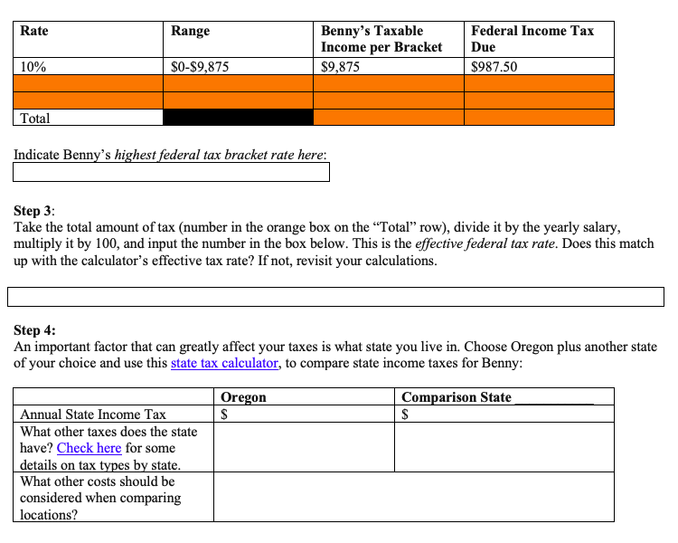 a specific tax bracket. A higher income usually means a higher tax