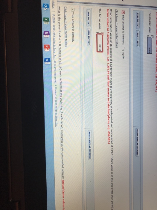 is independent of the others). E3] Your answer is incorrect. Try again.