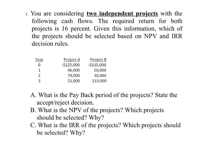 Not with excel or financial calc, and please explain irr in easy