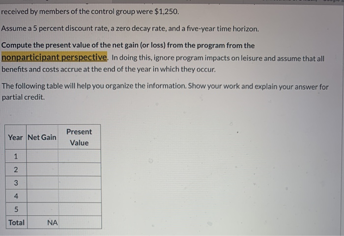 training program that provides low-skilled men job-specific training. To evaluate this program,