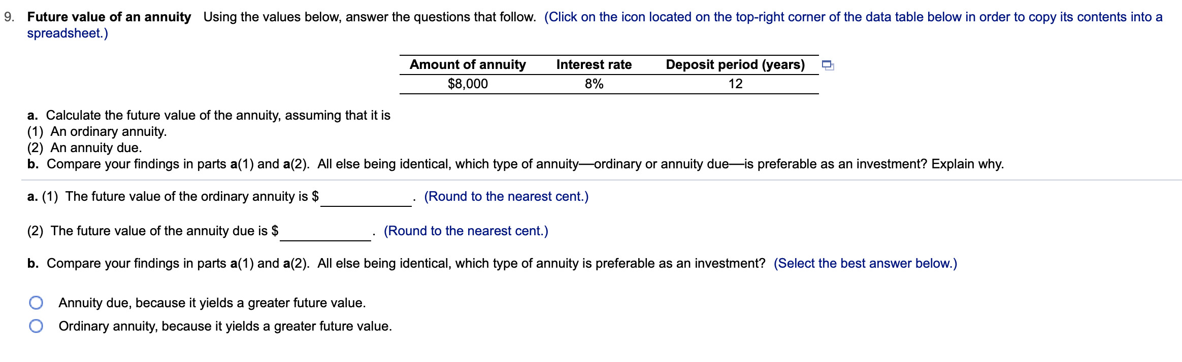 Please show formulas on how to do it and not just the