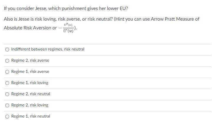 Skylar has the utility function U (w) = }w. They all have