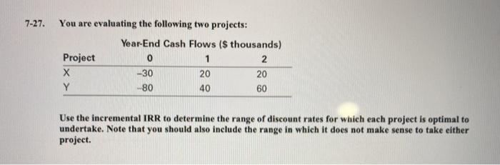 Please show work and explain how you got the answer 7-27. You