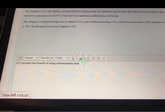 lpes) An Italian company is considering expanding the sales or its cappucciso