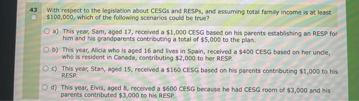  please answer fast, will upvote! 43 with respect to the legislation