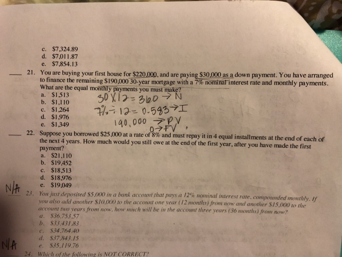  Can I please get the steps using a BA11 Plus calculator