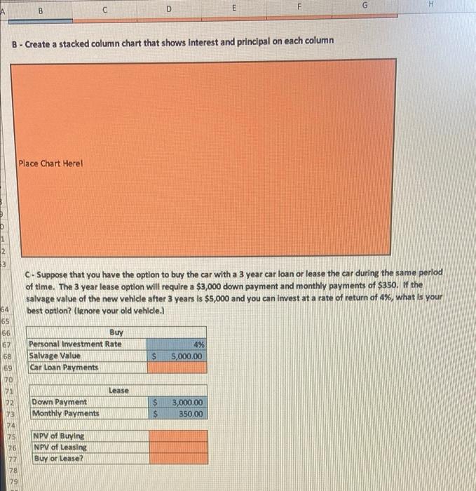 to buy a car by taking out a 3 year loan for