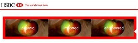 What does this ad mean? What does the bank mean by writing