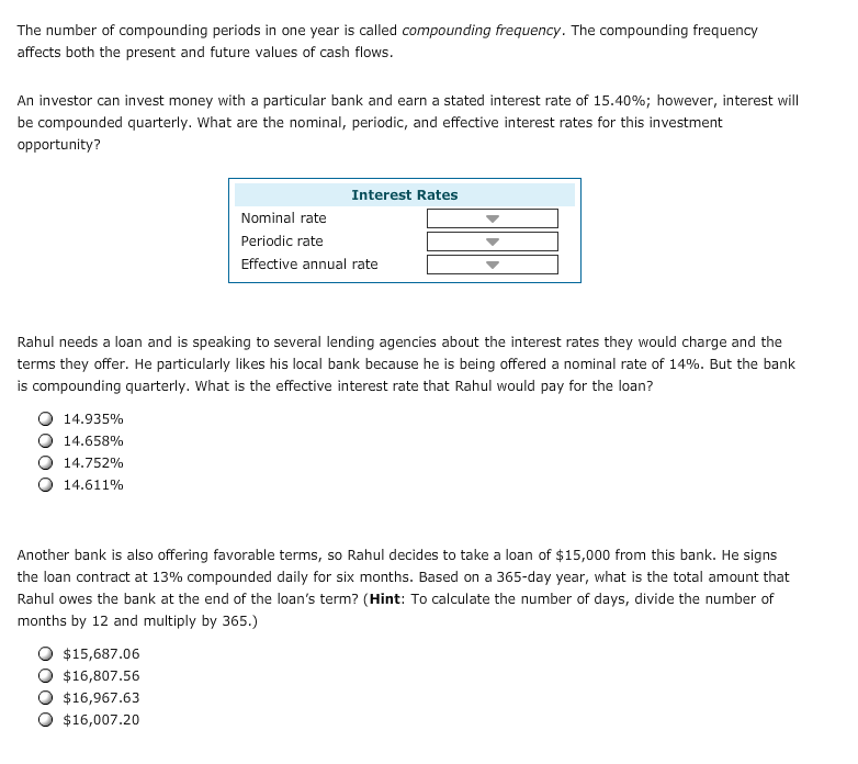 flexible, which of the following investment options will exhibit the lower price?