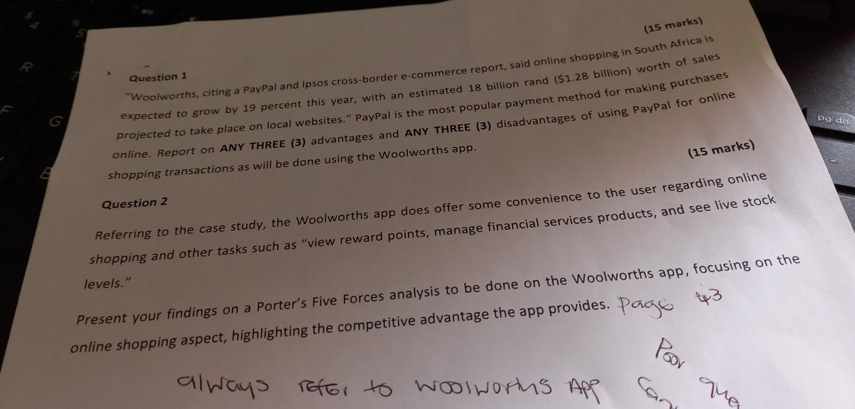 the answer from my assignment above is the questions and below is