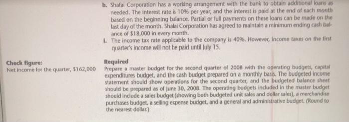 management prepared the following budgeted balance Problem 27-5B sheet for March 31,