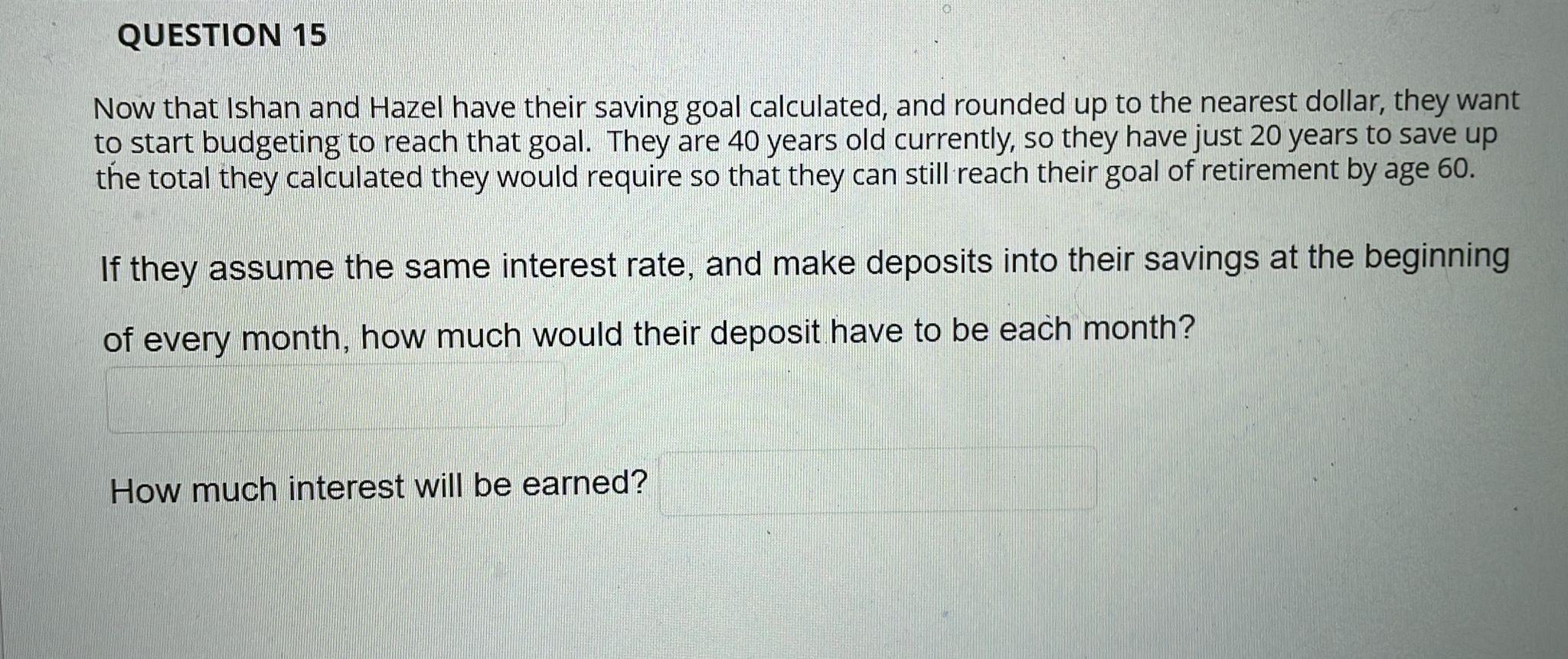 compounded annually. Mark chose the loan that offers the lower effective rate.