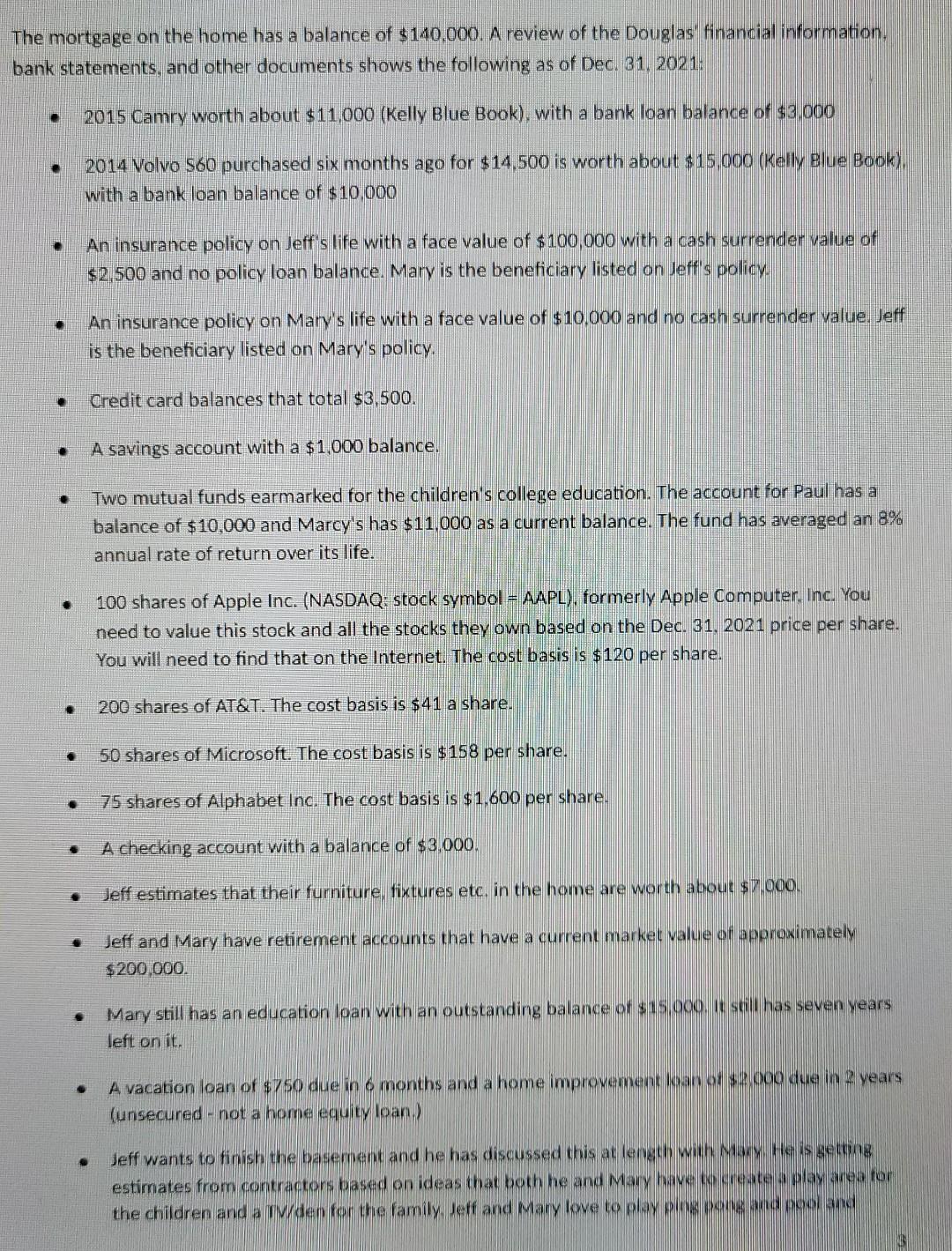 Douglas, a couple in their mid-30s, have two children - Paul age