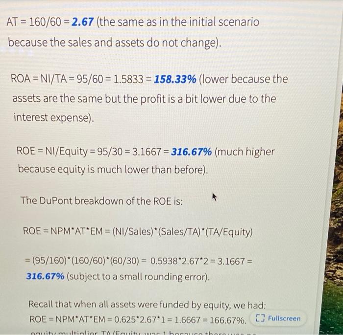 your answer here (to the nearest Qu Forr 0.01), ROA is Type