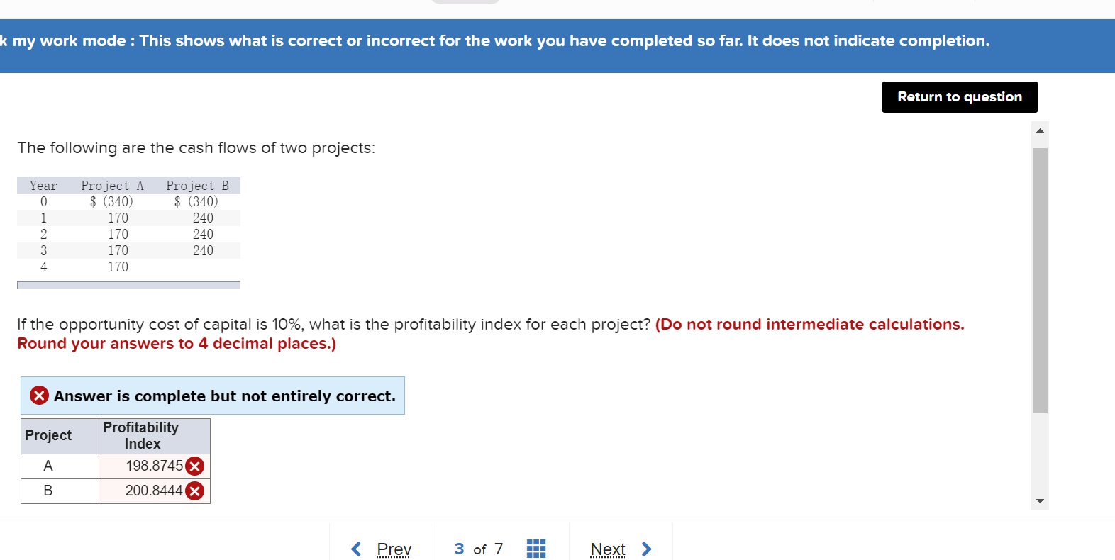 k my work mode : This shows what is correct or