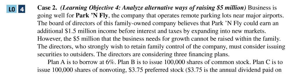 Financial Accounting (Page 560-561) LO 4Case 2. (Learning Objective 4: Analyze