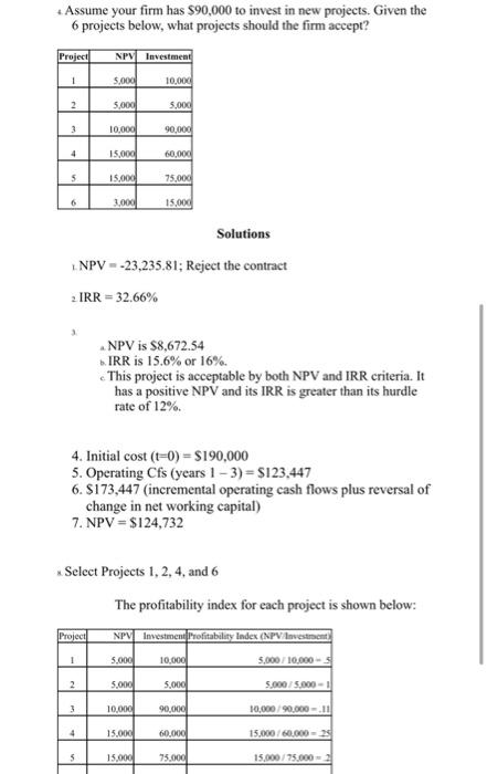 The contract has a 5 years of life and will generate an