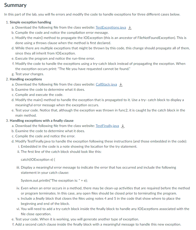 In Java pls, please include comments pls, thank you will up vote