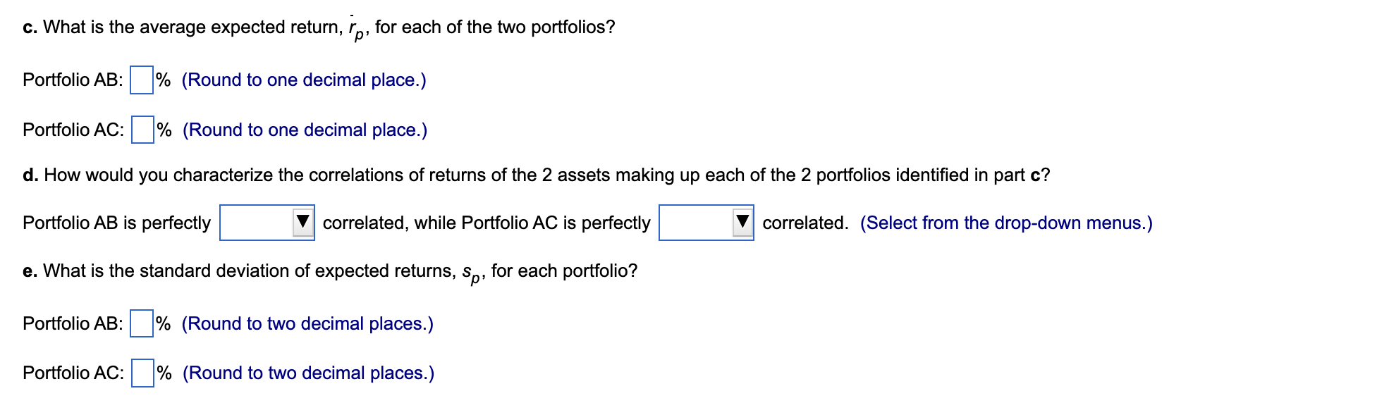 Asset A Year 2021 2022 2023 10% 12% 14% Projected Return Asset