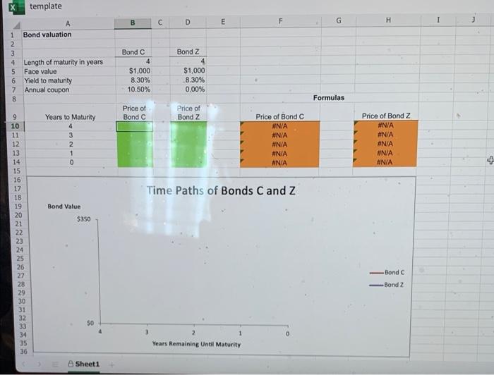 Bond valuation An investor has two bonds in her portfolio, Bond C