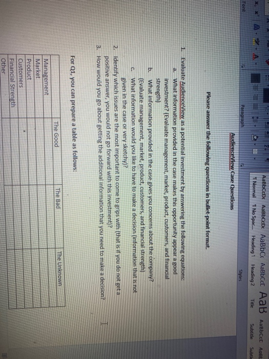  can i get help with this case questions ** A FTS2