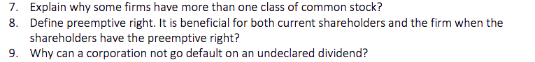 Please answer this question with some detail 7. Explain why some