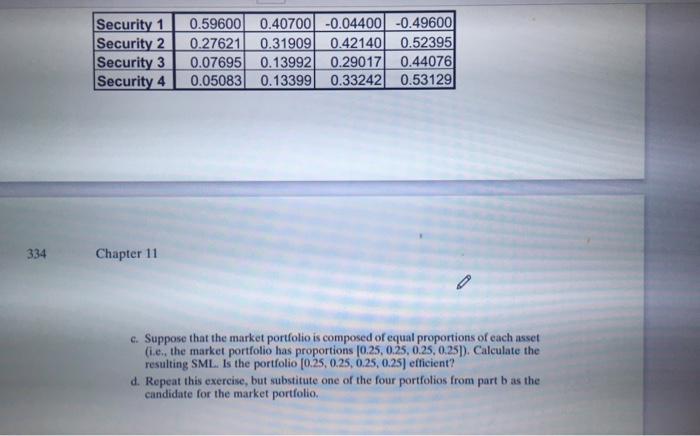 1. This exercise asks you to repeat the computations of section 11.1