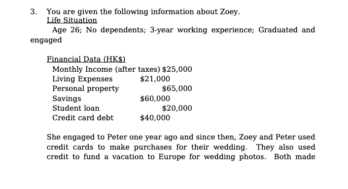 please Type your answer for part C 3. You are given