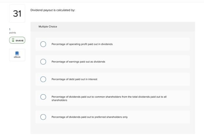 points 8 01:42:46 None of the answers are correct. Book A decrease