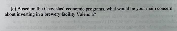  Answer part "e" only please :)the text is included for context