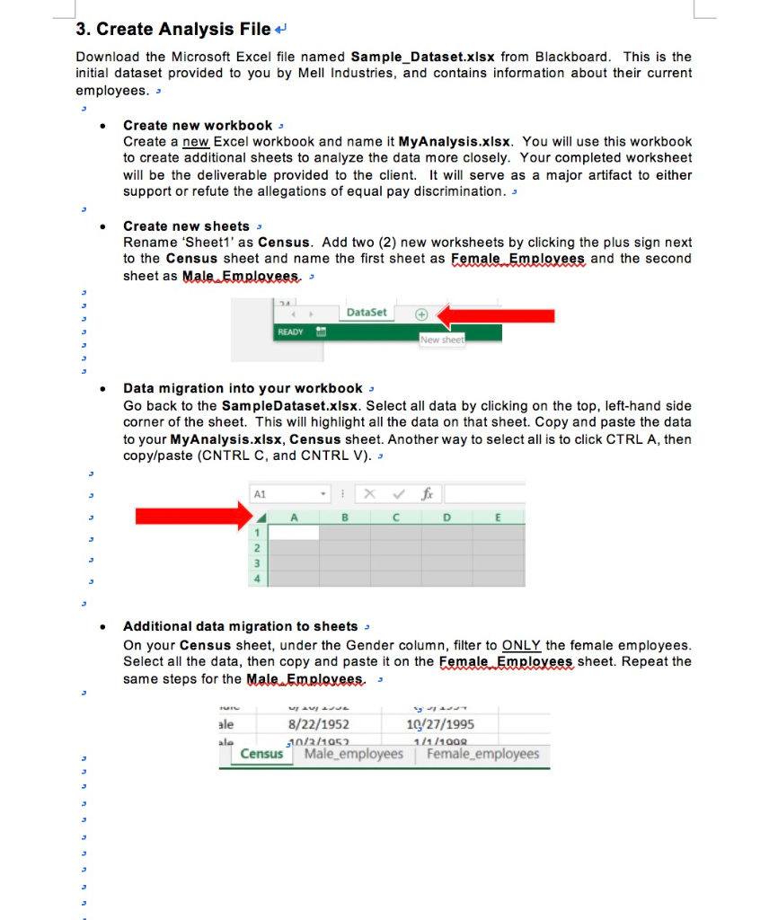 designed to provide experience performing data analysis using Microsoft Excel 2016. .