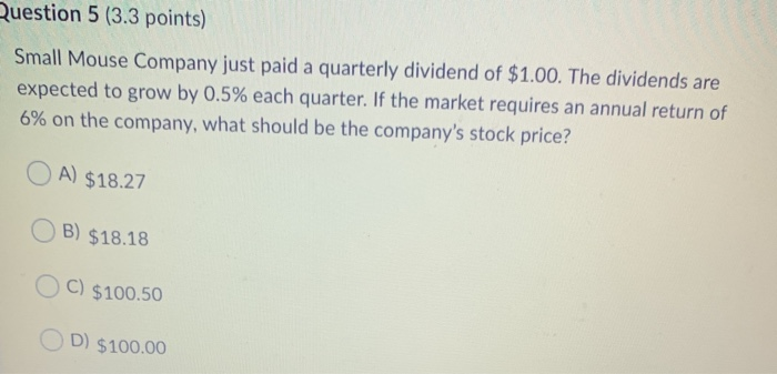 of the factors that would directly affect the share price of a