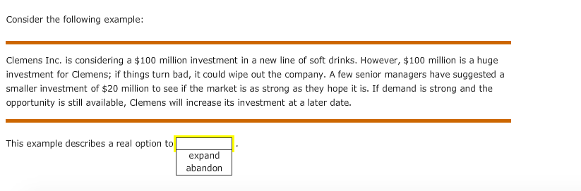 companies to change capacity output in response to changing market conditions. True