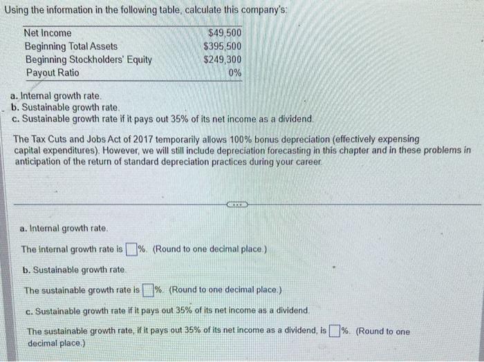  5. i need help with this problem for my corporate finace