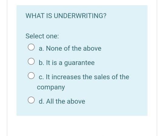 will rate you Marketing of the financial services of a bank is?