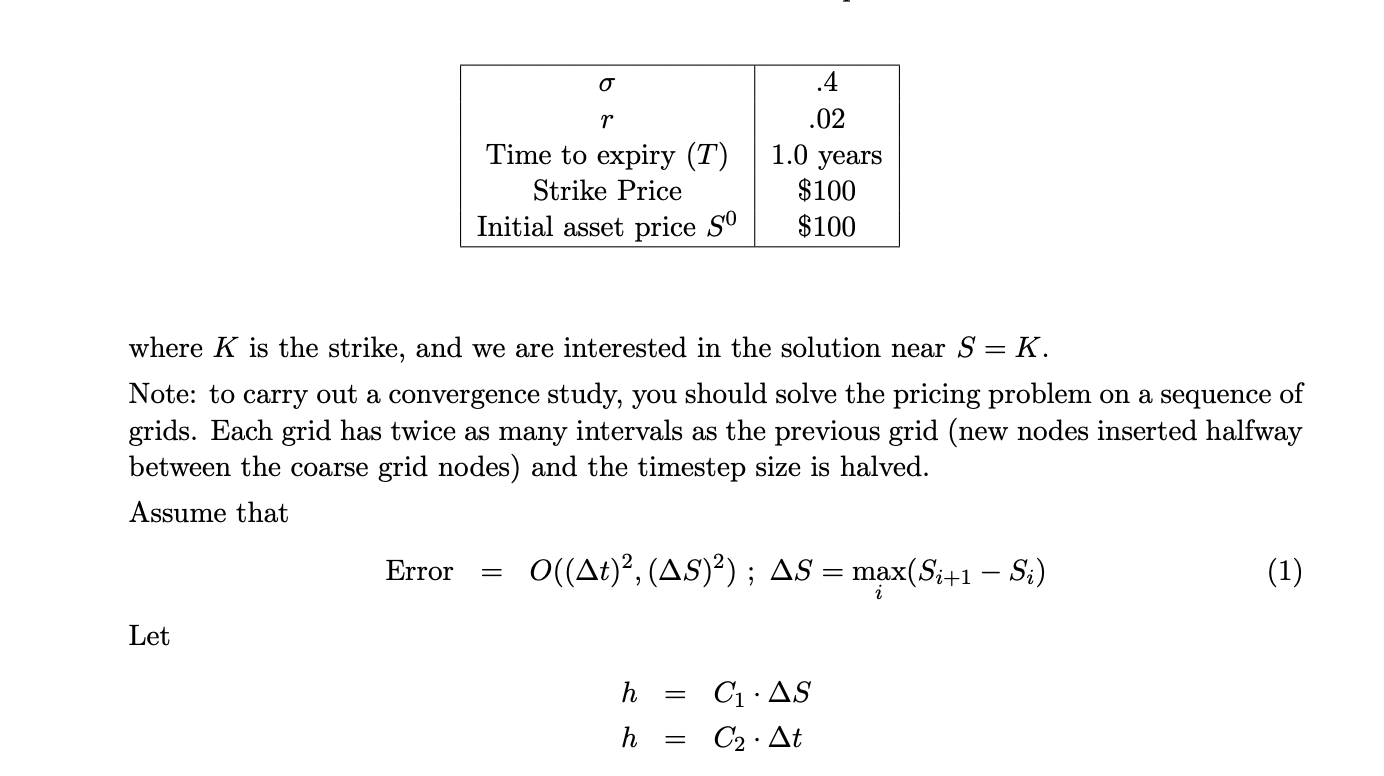 Matlab code for pricing European options under a Black Scholes model dst
