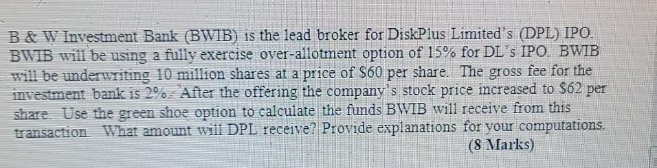  please to provide a detailed solution to this problem. B &