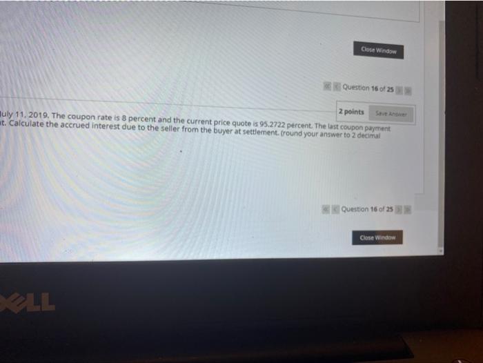 this response. Question 16 On July 10, 2012. you purchase a $10,000